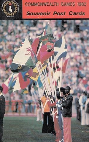 Seller image for Brisbane Australia Flags 1982 Commonwealth Games Postcard for sale by Postcard Finder