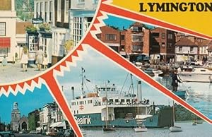 Sealink Ferry at Lymington Postcard