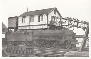 46169 Train At Manchester London Road Station in 1955 Vintage Railway Photo