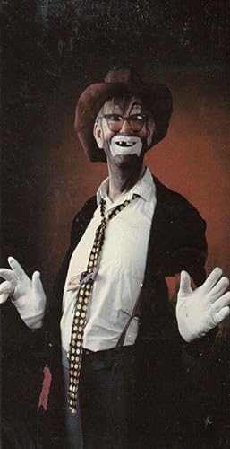 Bumblefoot Florida America USA Tramp Circus Clown 1960s Vintage Postcard
