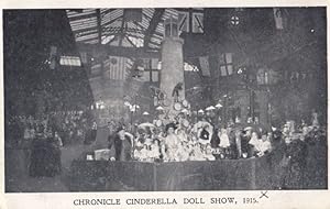 Manchester Lancashire Cinderella Toy Doll Puppet Show 1915 War Antique Postcard