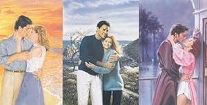 Harlequin Mills & Boon Romance Romantic Books 3x Advertising Postcard s