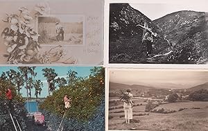 Imagen del vendedor de Lady Carry Tree Log Wood Fruit Picking Roofing Social History 6x Postcard Bundle a la venta por Postcard Finder