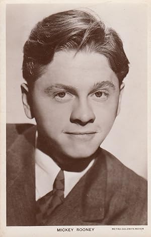 Mickey Rooney Picturegoer 1950s Vintage Photo Postcard