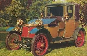 Lanchester 1908 British 20 HP Model Car Rare Photo Postcard