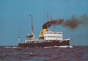 Norway Stettin Dampf Eisbrecher Boat Ship Postcard