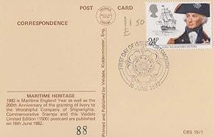 Maritime Heritage Portsmouth Lord Nelson First Day Cover Ltd 1500 Stamp Postcard