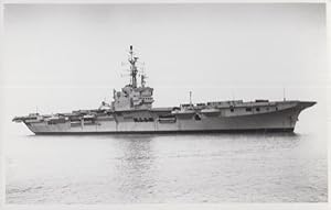 Vikrant R11 Ex HMS Hercules Ship Plain Back Postcard Portsmouth Maritime Photo