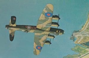 Avro Lancaster B.1 Battle Of Britain Memorial Flight Lincs Plane Photo Postcard