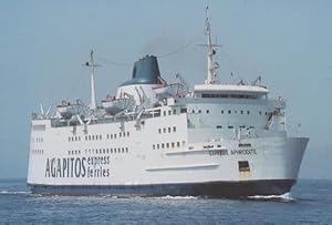 Express Aphrodite Greek Agipitos Express Ex Stena Ship Boat Postcard