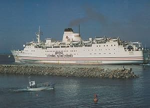 Rozel Ferry British Channel Islands Ferries Postcard