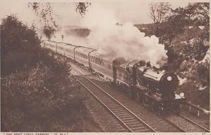 Kent Coast Express Train Antique Railway London Photochrom Railways Postcard