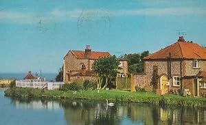 Mill House & Pond Mundesley Norfolk 1960s Postcard