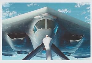 B2 Spirit at Whiteman Missouri US Air Force Base Plane Aircraft Postcard