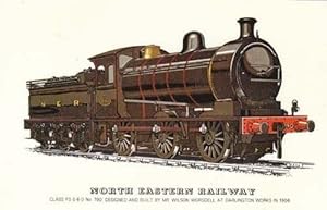 North Eastern Railway Darlington Works Train Postcard