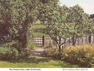 Little Dewchurch Country Garden Herefordshire Womens Institute Postcard
