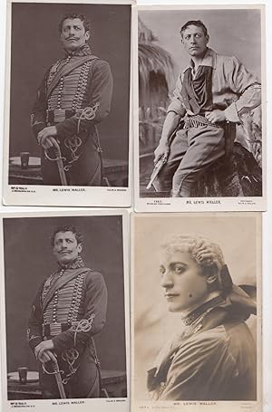 Lewis Waller 38 Antique Play Mostly Real Photo Postcard London Theatre Bundle