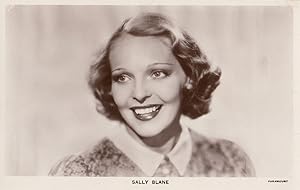 Sally Blane Picturegoer Vintage Photo Postcard