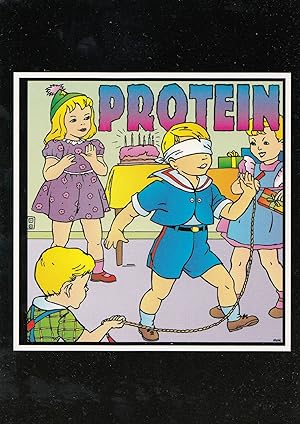 Frank Kozik Protein Live Skipping Rope Rock Music Poster Art Postcard