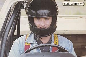 Stuart Wolfenden as Mark Casey F1 Driver Coronation Street Vintage Rare Postcard