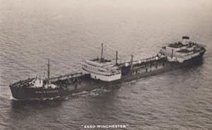 Esso Winchester Vintage Ship Postcard