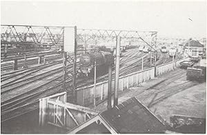 Guide Bridge Sidings in 1954 61934 Train Manchester Station Postcard