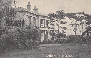 Dunkirk Hotel Antique Scottish Postcard