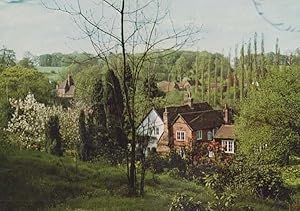 Hedgerley Village Aerial Buckinghamshire Bucks Rare Postcard