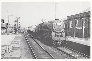 Kirkham Train Station Railway in 1967 Preston Sheds 44677 Mickey Postcard