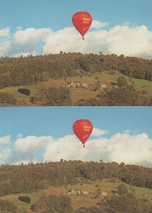 Imagen del vendedor de Royal Mail Flight Hot Air Balloon First Day Cover Mint 2x Postcard a la venta por Postcard Finder