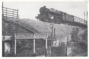 Wigan Station in 1958 Gatehurst Railway 44789 Southport Train Postcard