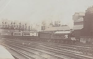 Caledonian Railway Passenger Class 4-6-0 Scottish Train Old Real Photo Postcard