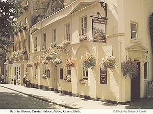 Eldridge Pope Crystal Palace Pub Bath Avon Postcard