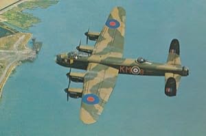 Avro Lancaster B.1 Battle Of Britain Memorial Flight PA474 Plane Photo Postcard
