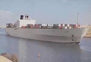 MS Nihon ScanDutch Container Transport Ship Postcard