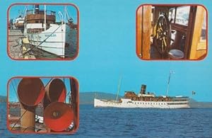 SS Bohuslan Angaren Scandanavian Swedish Ship Postcard
