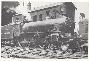 Sheffield B1 61114 Train at London Road Manchester Station in 1950 Postcard