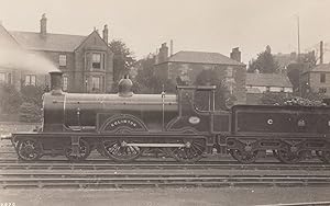 LMS CR 14296 Eclington Train 1124 Real Photo Antique Postcard