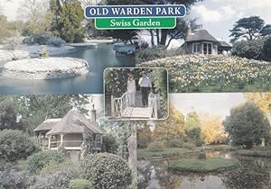 Old Warden Park Swiss Garden Beds Bedfordshire Postcard