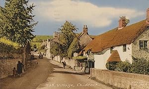 Chidcock Chidceock Dorset Village Shop Postcard
