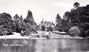 Goring Vintage Oxfordshire Real Photo Postcard Nuns Acre