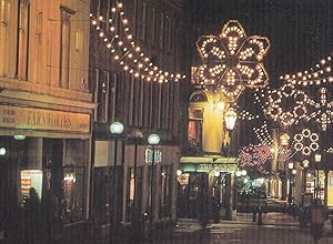 Dixons Electrical Store at Night in Bath Avon Roundhouse Pub Postcard