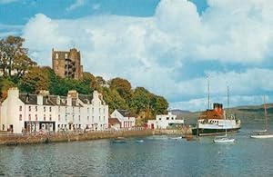 RMS King George V at Tobermory Pier Isle Of Mull 1970s Postcard