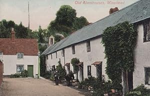 Minehead Old Almshouses Postcard