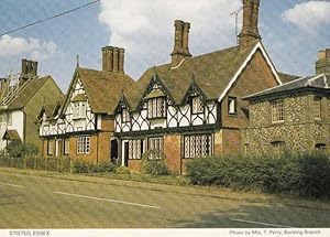 Stisted near Braintree Essex British Legion Vintage Cottage Bocking Postcard