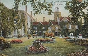 St Osyth Priory 1916 Clacton On Sea Wartime Postcard