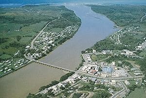 Imagen del vendedor de Sigatoka Town Shopping Centre Fiji Aerial Postcard a la venta por Postcard Finder