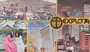 Explo 74 Spiritual Asian Korean Seoul Korea March Christian Festival Postcard