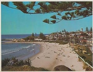 Rainbow Bay Coolangatta Queensland Gold Coast Australia Postcard