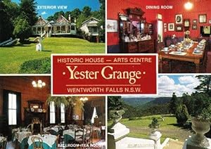 Yester Grange Wentworth Falls New South Wales Historic House Australia Postcard